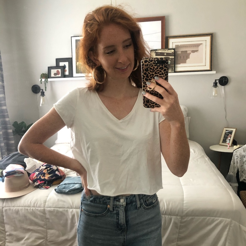 Cropped Tee